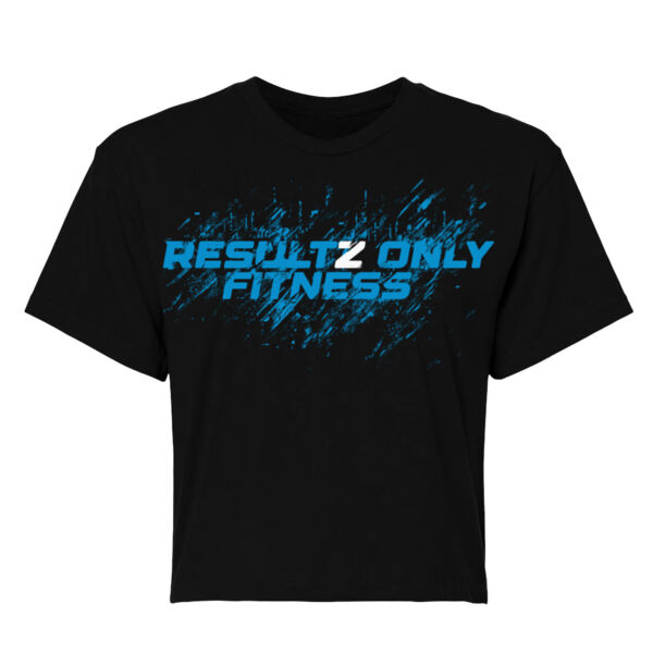 DIGITAL GRUNGE - WOMEN'S CROP T-SHIRT - $EGV4MD$ Thumbnail