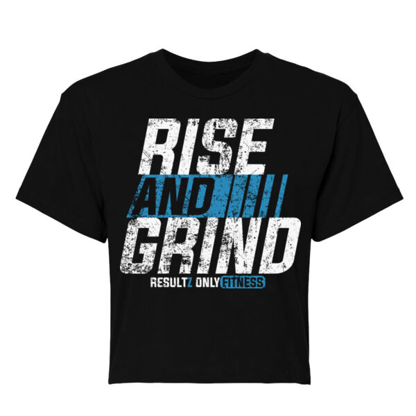 RISE AND GRIND - WOMEN'S CROP T-SHIRT - $356W7V$ Thumbnail