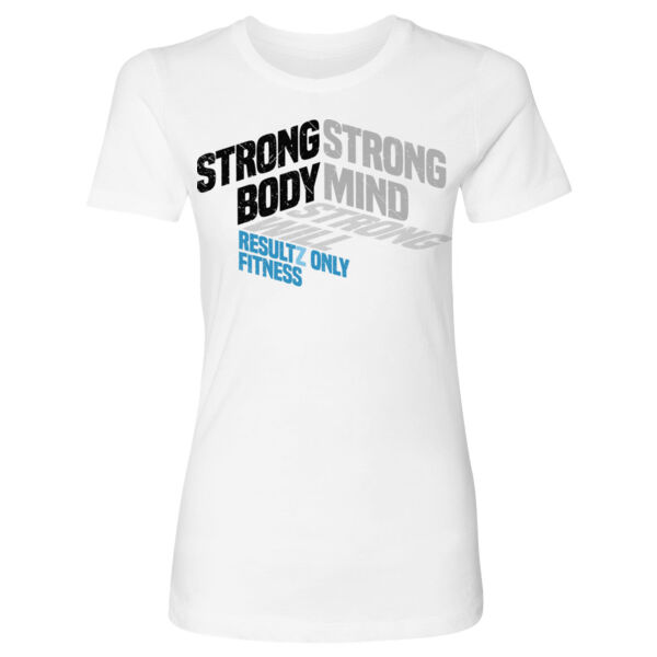 STRONG WILL - WOMEN'S FITTED T-SHIRT - $EVHCBY$ Thumbnail